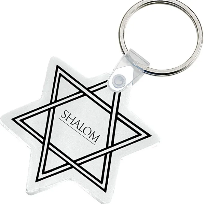 Star of David Soft Keychain - Opaque