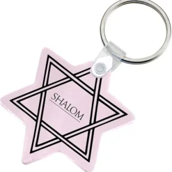 Star of David Soft Keychain - Opaque