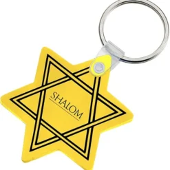 Star of David Soft Keychain - Opaque