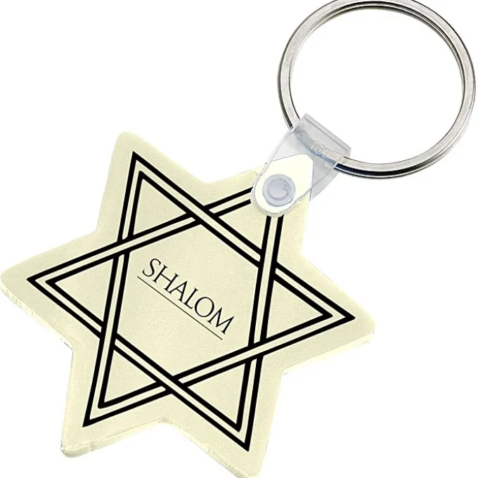 Star of David Soft Keychain - Opaque
