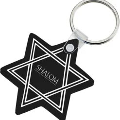 Star of David Soft Keychain - Opaque