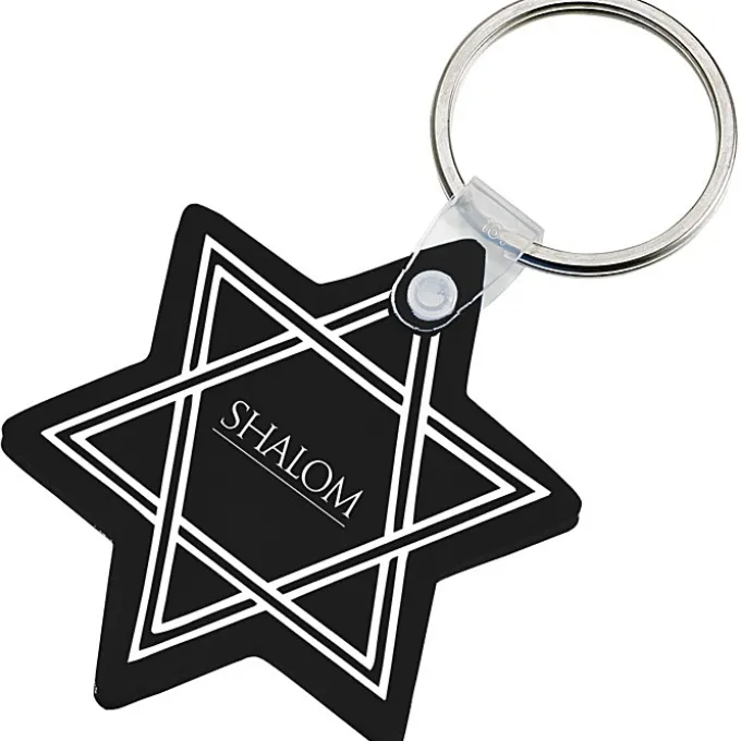 Star of David Soft Keychain - Opaque