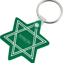 Star of David Soft Keychain - Opaque