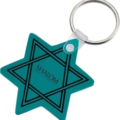 Star of David Soft Keychain - Opaque