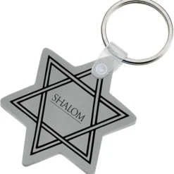 Star of David Soft Keychain - Opaque