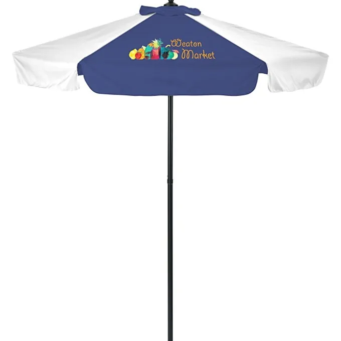 Steel Market Umbrella - 7 foot Arc