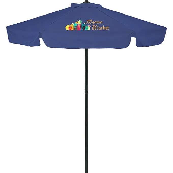 Steel Market Umbrella - 7 foot Arc