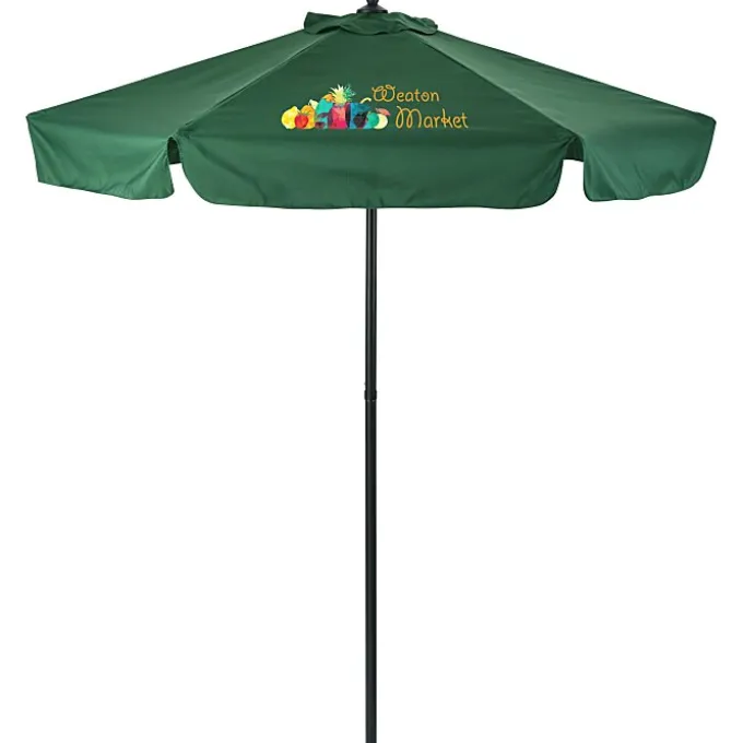 Steel Market Umbrella - 7 foot Arc