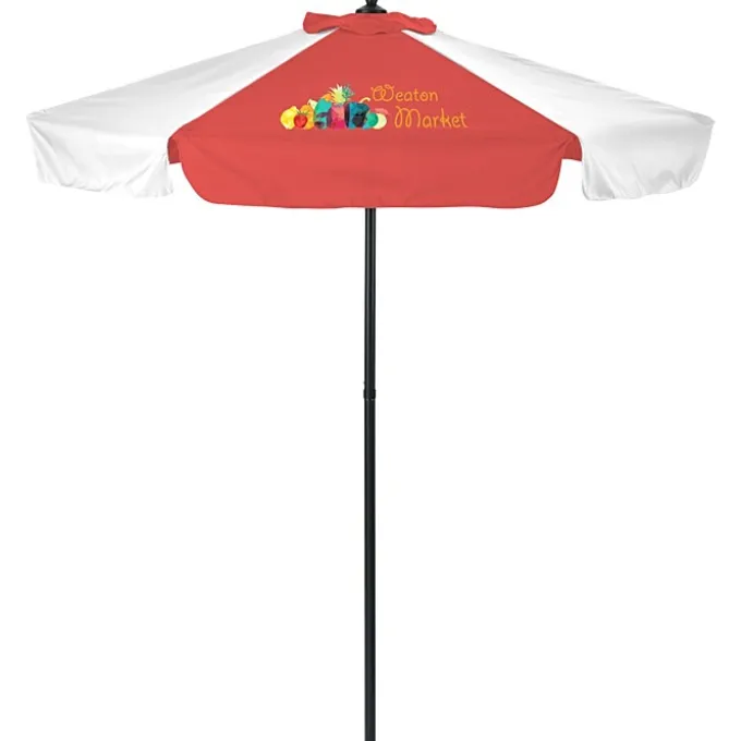 Steel Market Umbrella - 7 foot Arc
