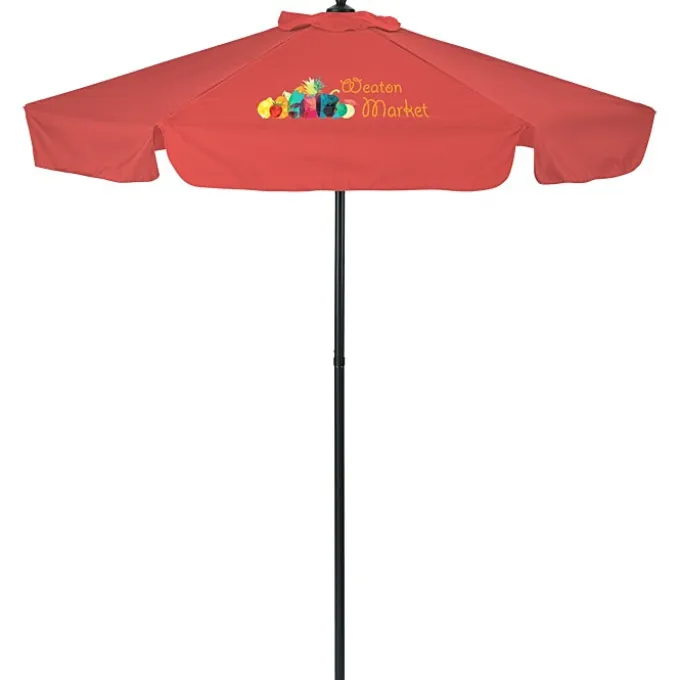 Steel Market Umbrella - 7 foot Arc