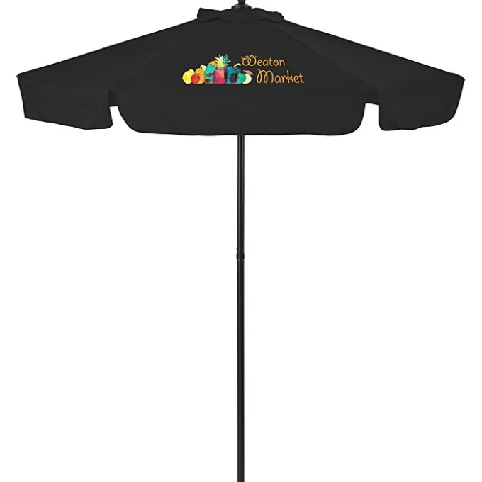 Steel Market Umbrella - 7 foot Arc