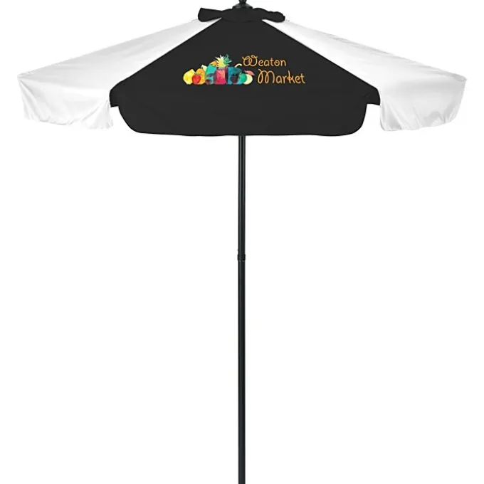 Steel Market Umbrella - 7 foot Arc
