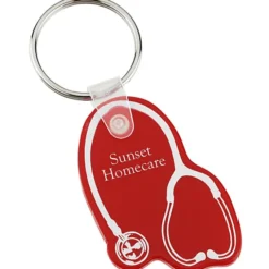Stethoscope Soft Keychain - Opaque
