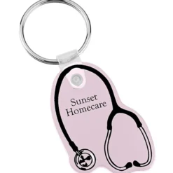 Stethoscope Soft Keychain - Opaque