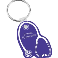 Stethoscope Soft Keychain - Opaque