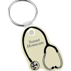 Stethoscope Soft Keychain - Opaque