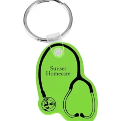 Stethoscope Soft Keychain - Translucent