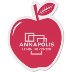 Sticker by the Roll - Apple - 1-5/8 inches x 2-1/16 inches