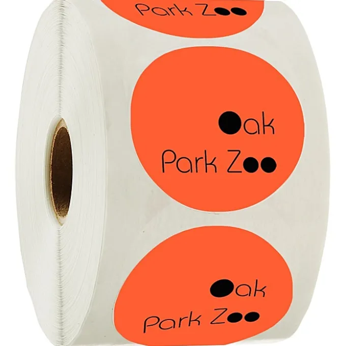 Sticker by the Roll - Circle - 2 inches