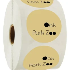 Sticker by the Roll - Circle - 2 inches