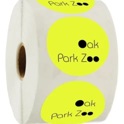 Sticker by the Roll - Circle - 2 inches