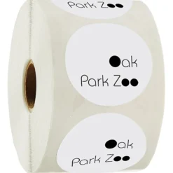 Sticker by the Roll - Circle - 2 inches