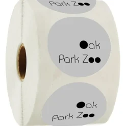 Sticker by the Roll - Circle - 2 inches