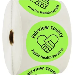 Sticker by the Roll - Circle - 3 inches