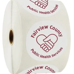 Sticker by the Roll - Circle - 3 inches