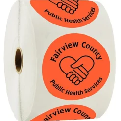 Sticker by the Roll - Circle - 3 inches