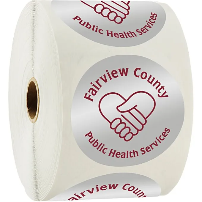 Sticker by the Roll - Circle - 3 inches