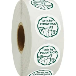 Sticker by the Roll - Circle - 1 inch