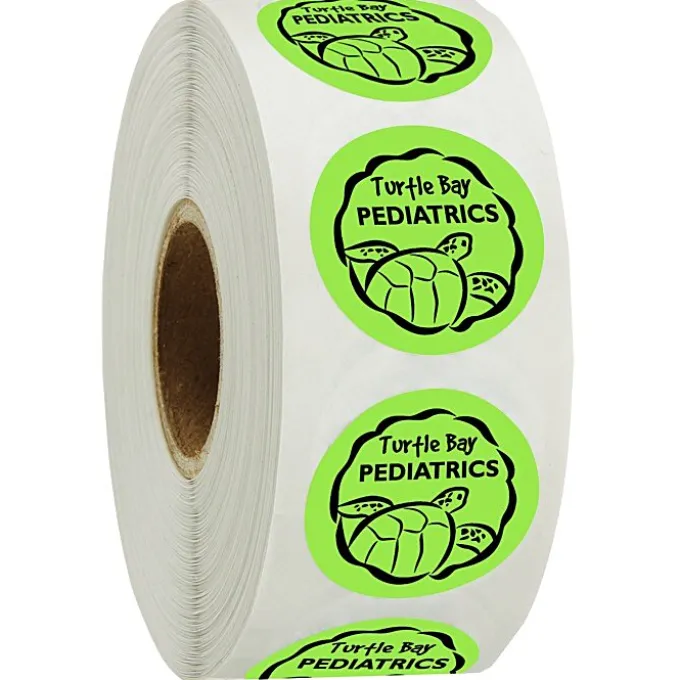 Sticker by the Roll - Circle - 1 inch