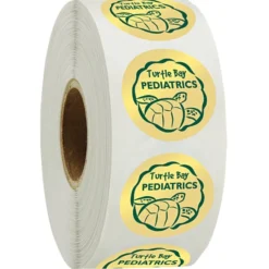 Sticker by the Roll - Circle - 1 inch