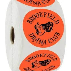 Sticker by the Roll - Circle - 2 1/2 inches