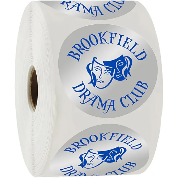 Sticker by the Roll - Circle - 2 1/2 inches