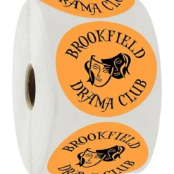 Sticker by the Roll - Circle - 2 1/2 inches