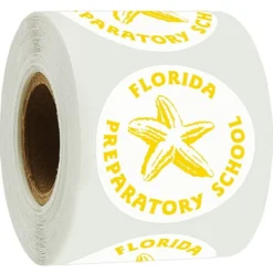 Sticker by the Roll - Circle - 1 1/2 inches