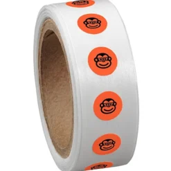 Sticker by the Roll - Circle - 1/4 inch
