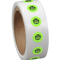 Sticker by the Roll - Circle - 1/4 inch