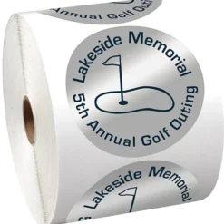 Sticker by the Roll - Circle - 3 1/4 inches