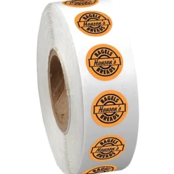 Sticker by the Roll - Circle - 1/2 inch
