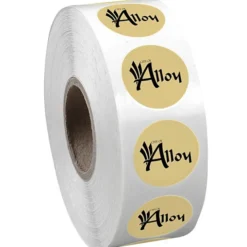 Sticker by the Roll - Circle - 3/4 inch