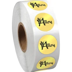 Sticker by the Roll - Circle - 3/4 inch