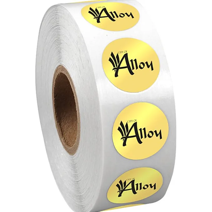 Sticker by the Roll - Circle - 3/4 inch