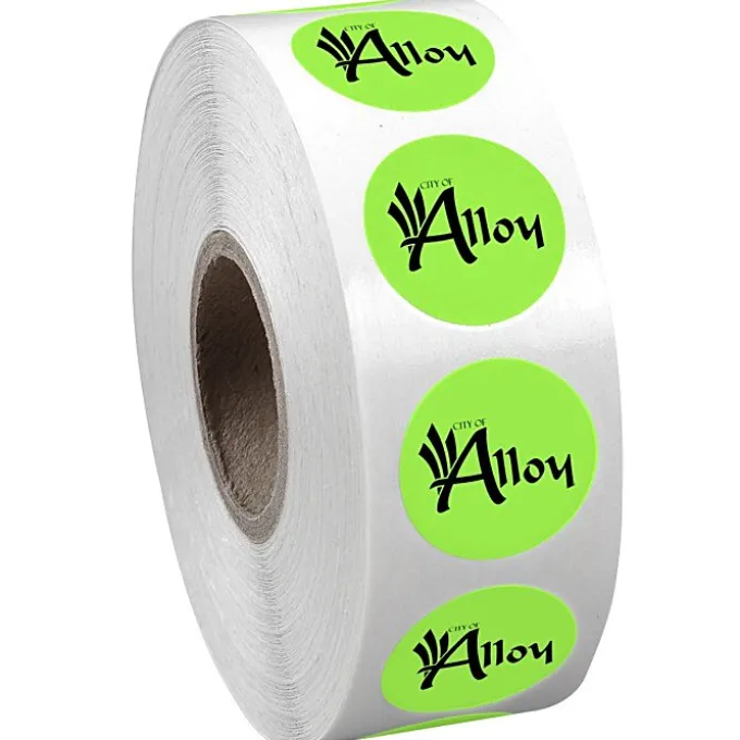 Sticker by the Roll - Circle - 3/4 inch