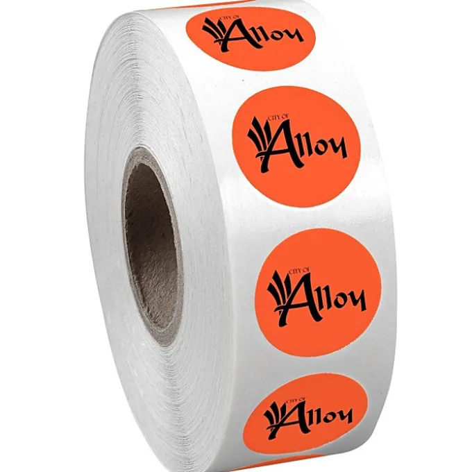 Sticker by the Roll - Circle - 3/4 inch