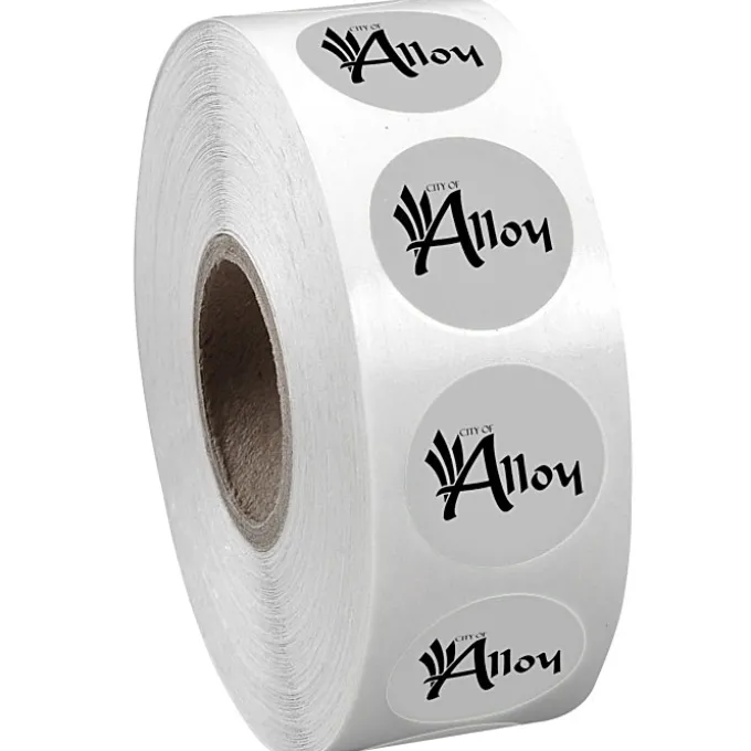 Sticker by the Roll - Circle - 3/4 inch