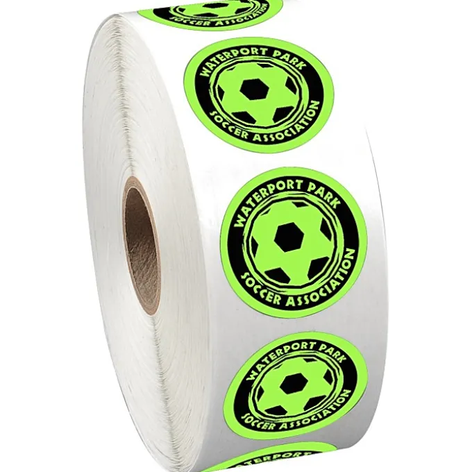 Sticker by the Roll - Circle - 1 1/4 inches