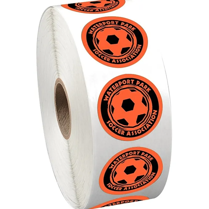 Sticker by the Roll - Circle - 1 1/4 inches